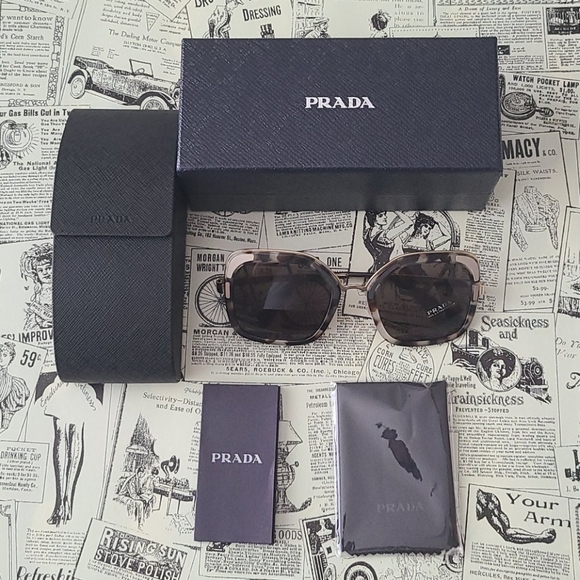 🔥PRADA WOMEN'S DESIGNER 54mm SHADES - Picture 15 of 15